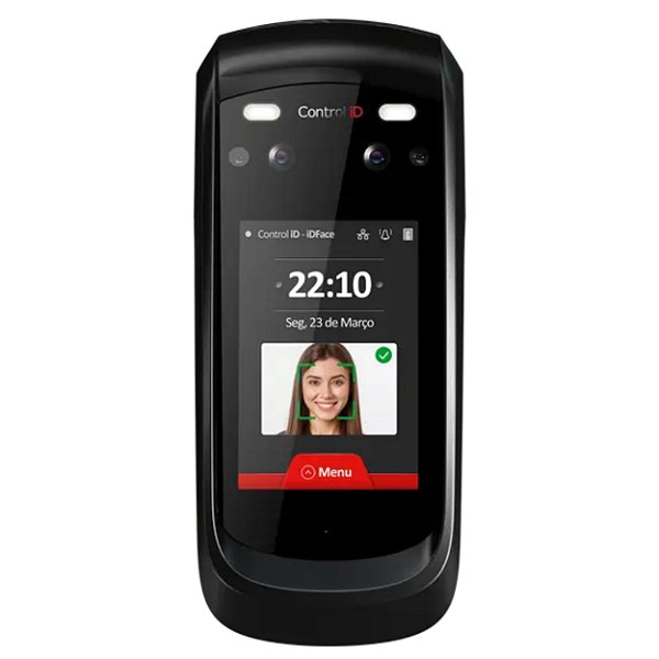Controlador de Acesso Control iD iDFace ASK (10 mil Faces) + SIP + Proximidade 125 KHZ