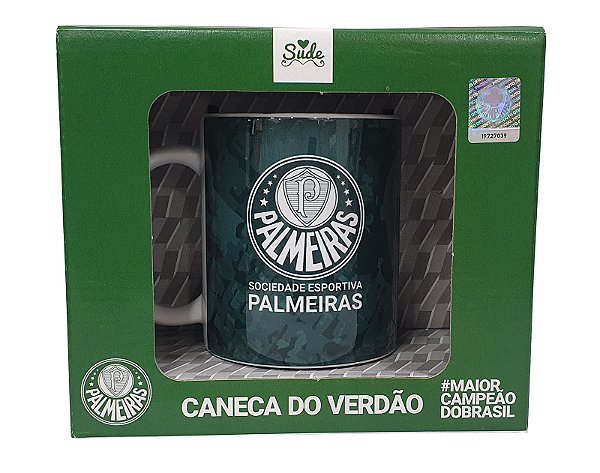 Caneca Do Palmeiras 330 mL Presente Para Palmeirense Produto Oficial Licenciado
