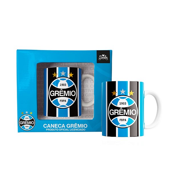 CANECA DO GRÊMIO FBPA PRESENTE PRODUTO OFICIAL LICENCIADO