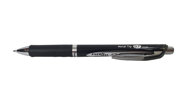 Caneta Pentel Energel Ink Retrátil Tinta Gel 0.7 mm BLP77