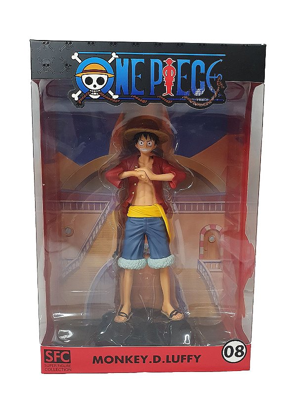 Boneco De Coleção One Piece Monkey D Luffy Zona Criativa