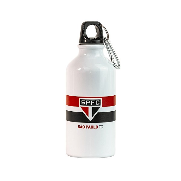 Garrafa Squeeze do São Paulo Metal 420ml Licenciado Oficial