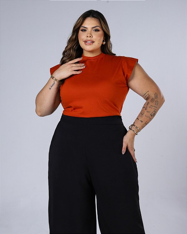 T-SHIRT MUSCLE TEE - TERRACOTA