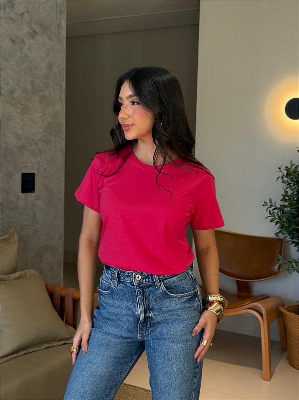 T-SHIRT LISA - ROSA PINK