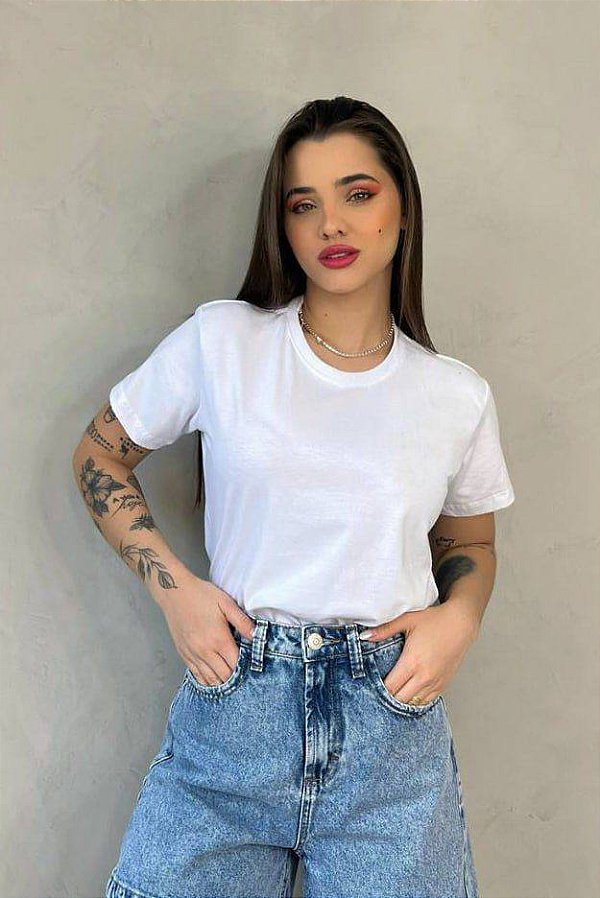 T-SHIRT LISA - BRANCO