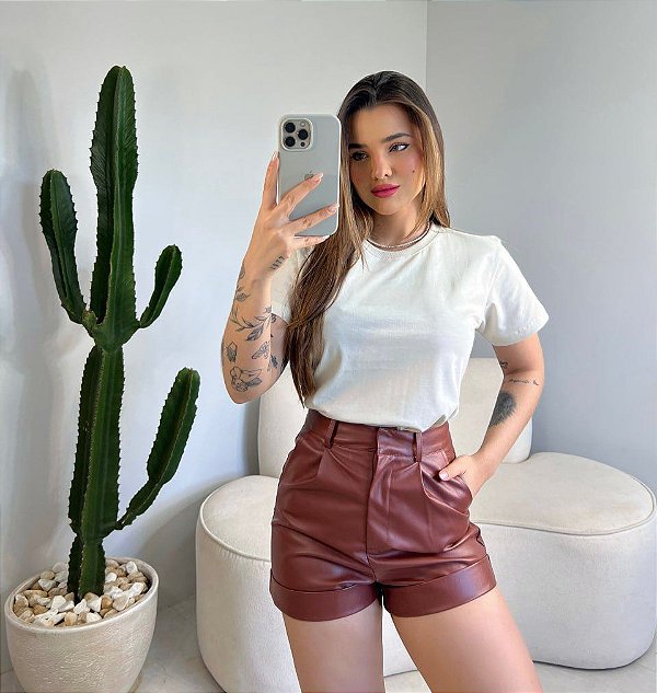 T-SHIRT LISA - BEGE NATURAL