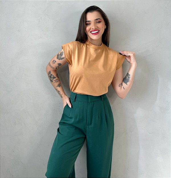 T-SHIRT MUSCLE TEE - DOCE DE LEITE