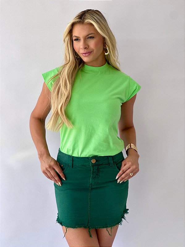 T-SHIRT MUSCLE TEE - VERDE LEMON