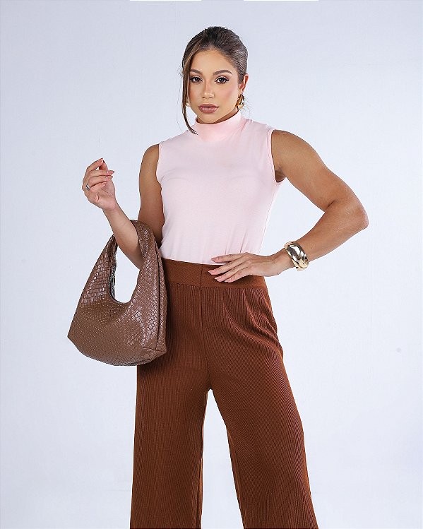 REGATA GOLA ALTA - ROSA CHÁ