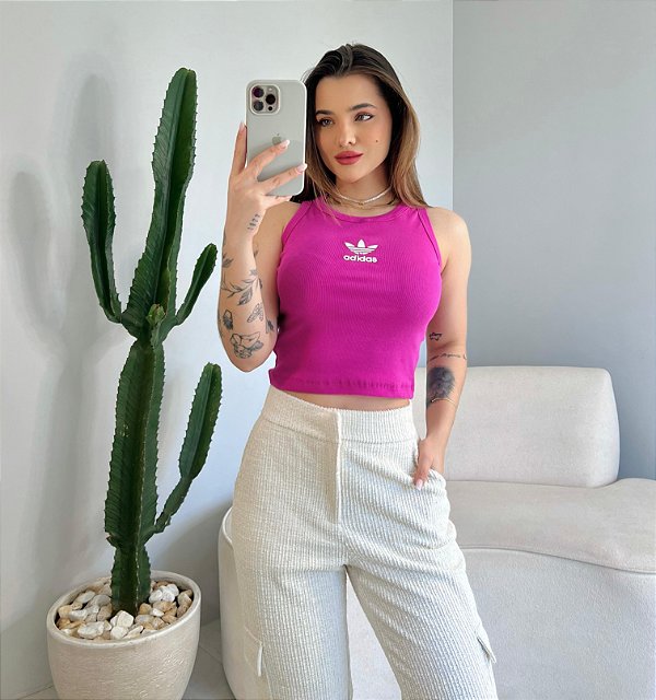 CROPPED RIBANA ADIDAS - PENELOPE
