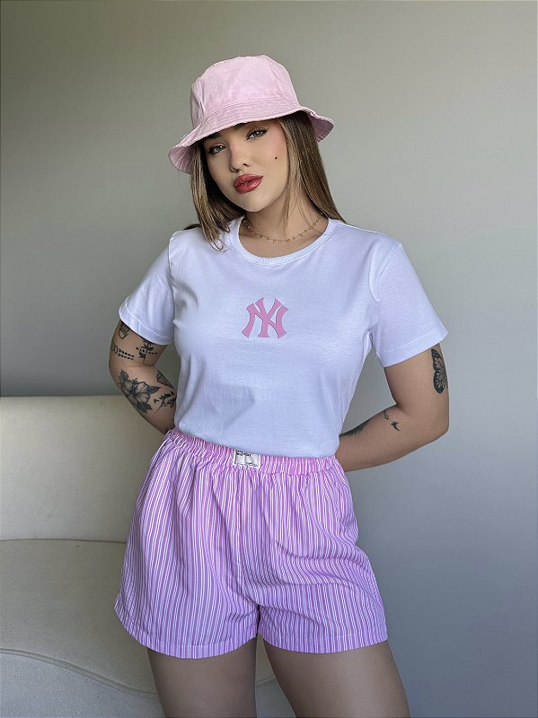 T-SHIRT NEW ERA - BRANCO