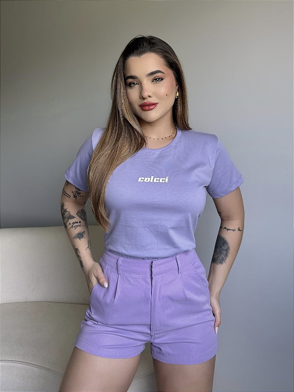 T-SHIRT COLCCI - LILAS