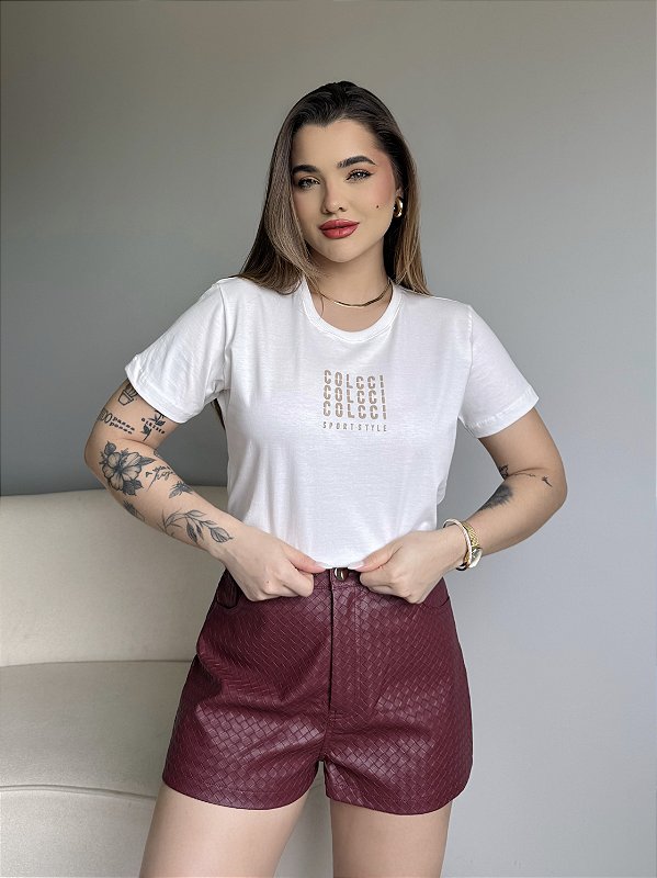 T-SHIRT COLCCI SPORT STYLE SOBRETOM - OFF WHITE