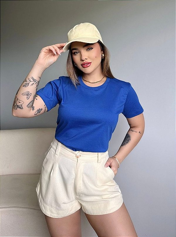 T-SHIRT LISA - AZUL BIC