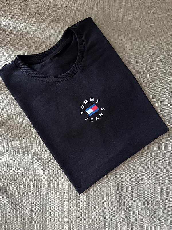 T-SHIRT TOMMY JEANS - PRETO