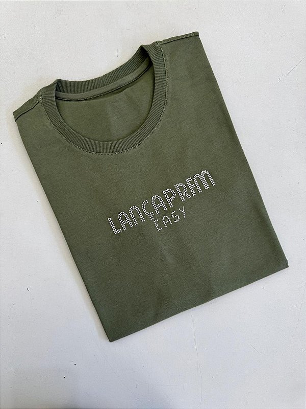 T-SHIRT LANÇA PRFM EASY - FOLHA SECA