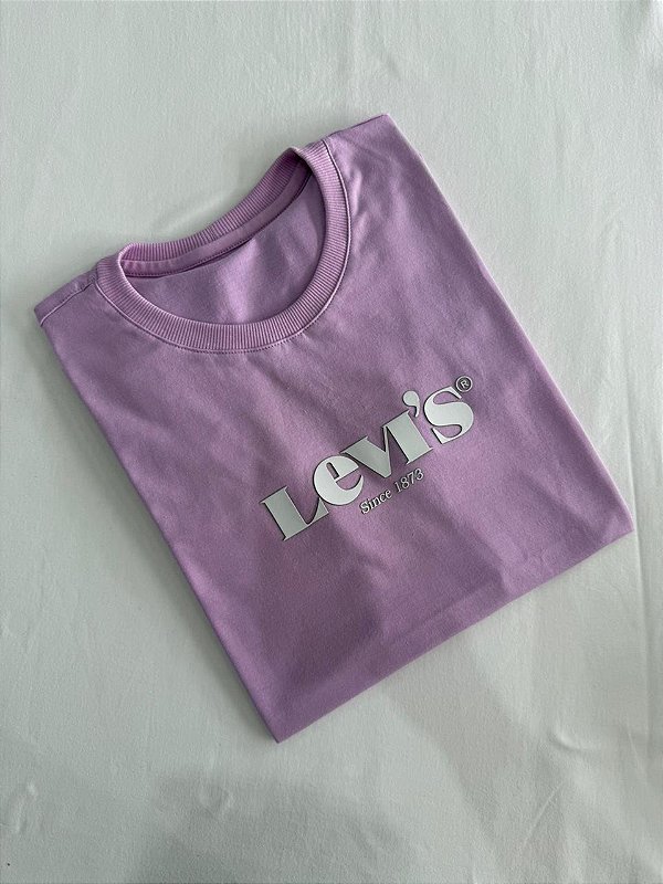 T-SHIRT LEVIS SINCE 1873 - ROXO POESIA