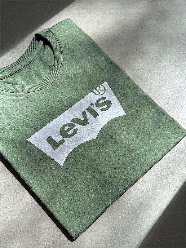 T-SHIRT LEVIS - VERDE OLIVA