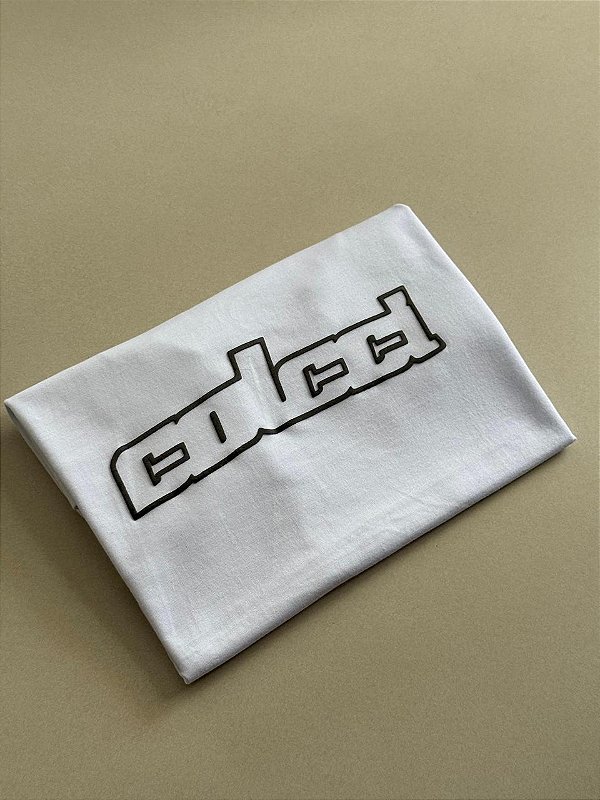 T-SHIRT COLCCI RELEVO PUFF - BRANCO