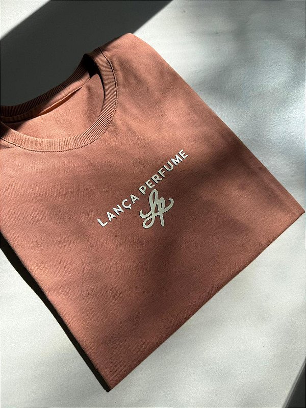 T-SHIRT LANÇA PERFUME LP - MOCHA MOUSSE