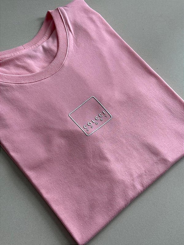 T-SHIRT COLCCI SPORT - ROSA CLARO