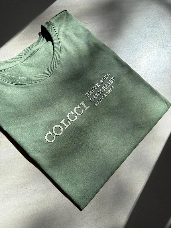 T-SHIRT COLCCI BRAVE - VERDE OLIVA
