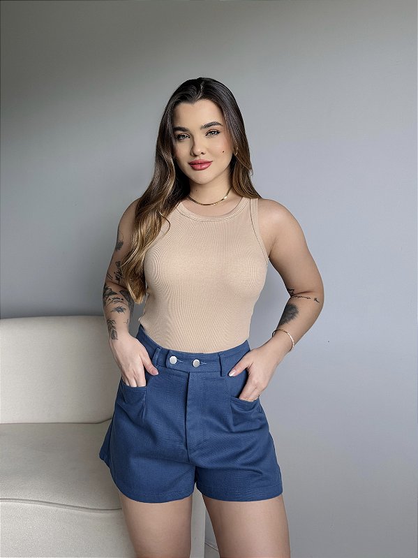 REGATA CANELADA - BEGE DUNAS