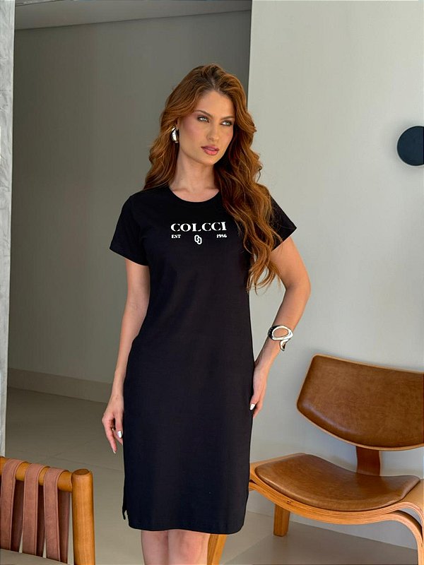 VESTIDO DRESS COLCCI EST 1986 - PRETO