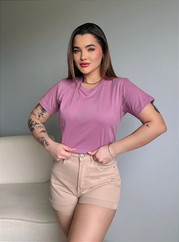 T-SHIRT LISA - MALVA