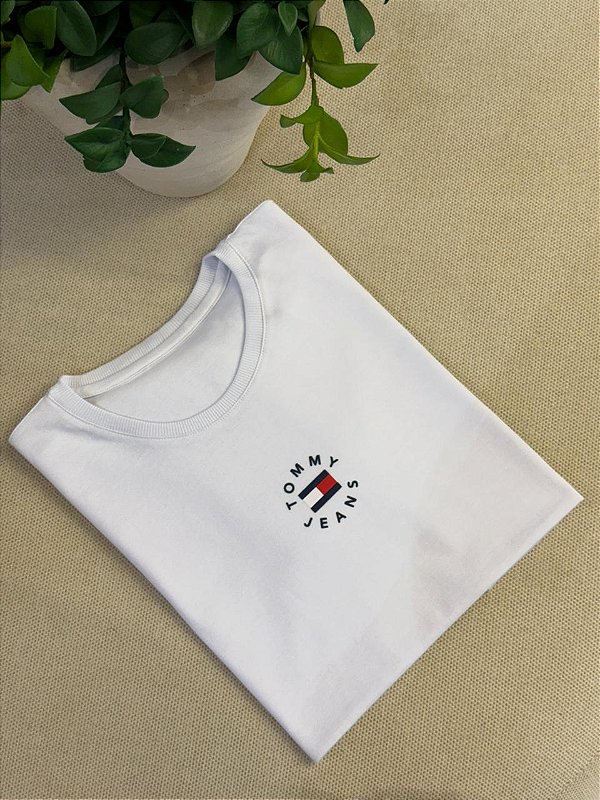 T-SHIRT TOMMY JEANS - BRANCO