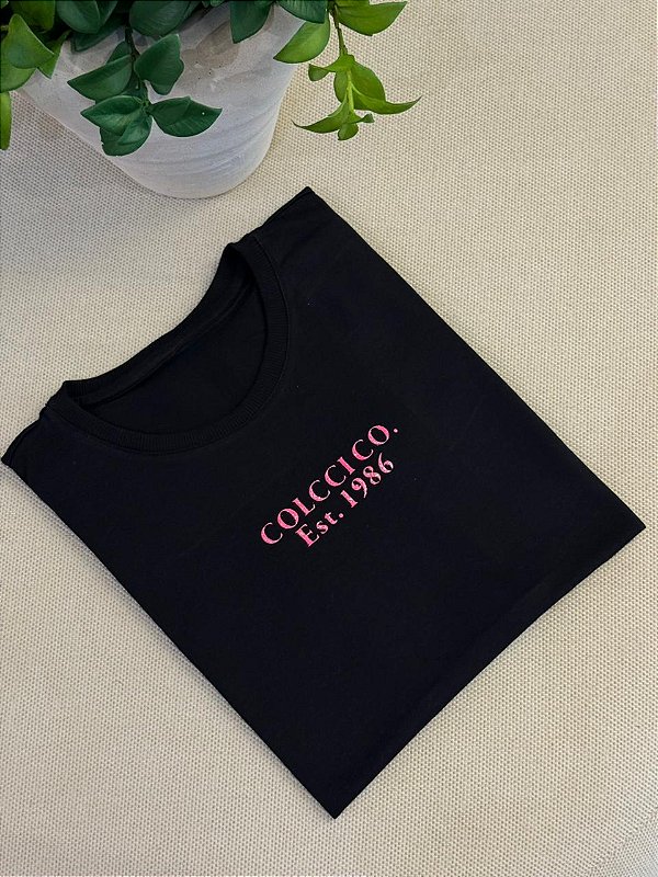 T-SHIRT COLCCI CO. - PRETO