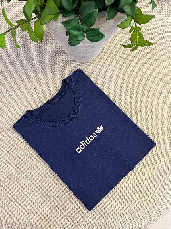 T-SHIRT ADIDAS - AZUL MARINHO