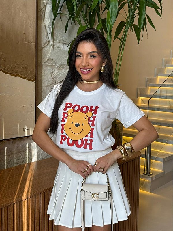 T-SHIRT DTF POOH - OFF WHITE