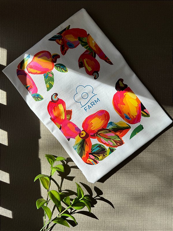 T-SHIRT DTF FARM CAJU - OFF WHITE