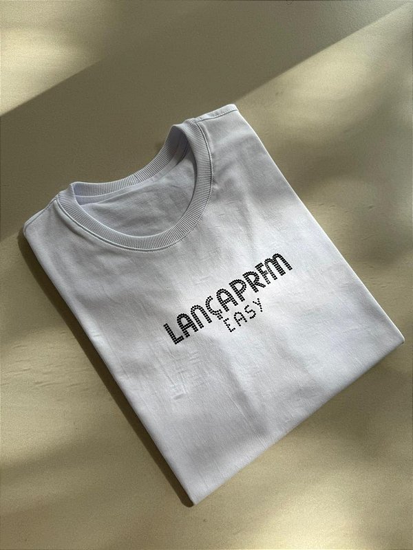 T-SHIRT LANÇA PRFM EASY - BRANCO