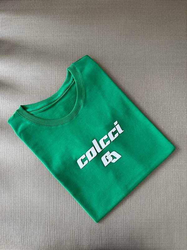 T-SHIRT COLCCI ALTO RELEVO - VERDE BANDEIRA