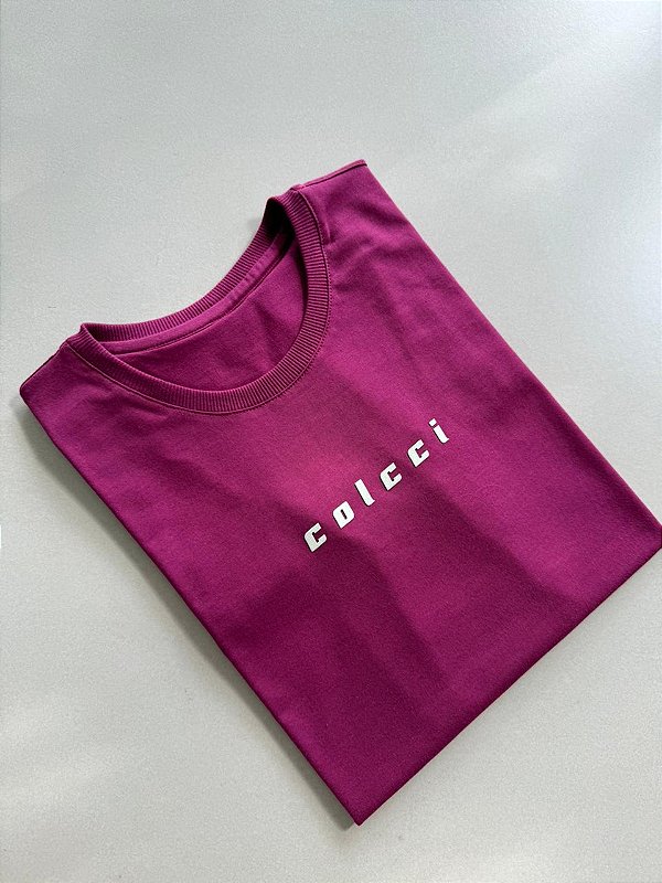 T-SHIRT COLCCI ALTO RELEVO - FRUTA SILVESTRE