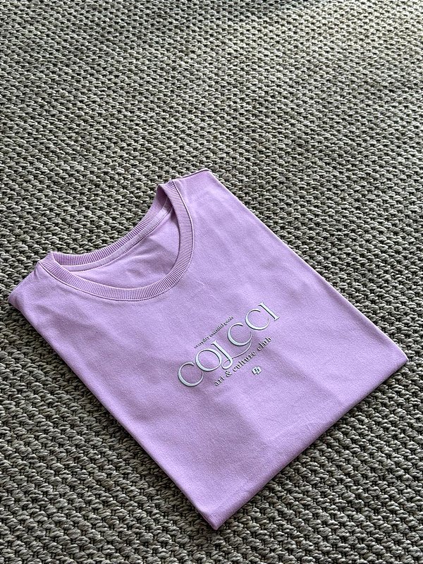 T-SHIRT COLCCI ART CULTURE - LAVANDA
