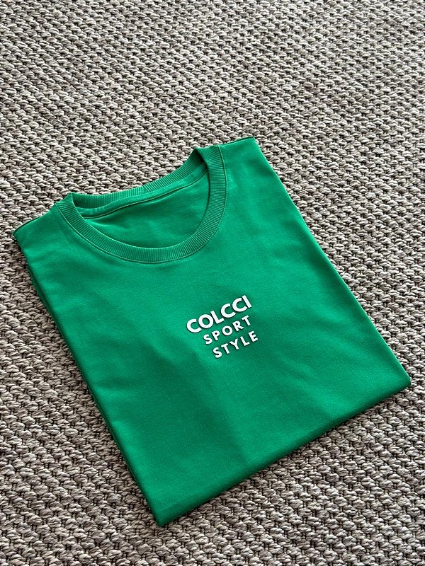 T-SHIRT COLCCI SPORT STYLE - VERDE BANDEIRA