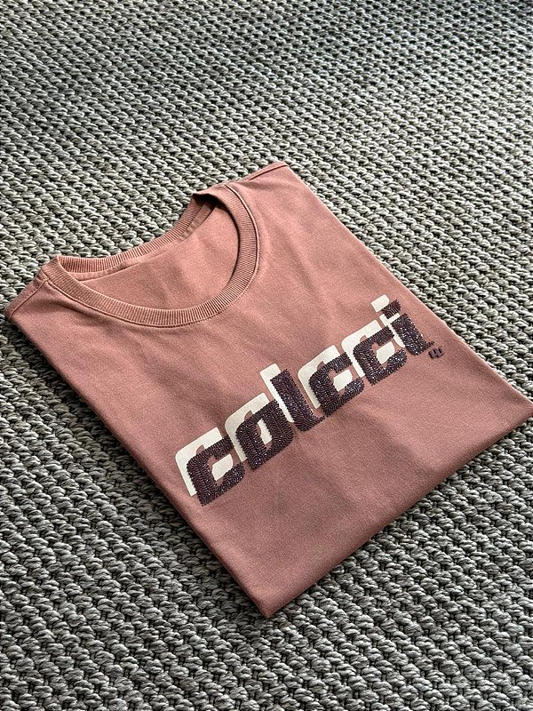 T-SHIRT COLCCI 2D - MOCHA MOUSSE
