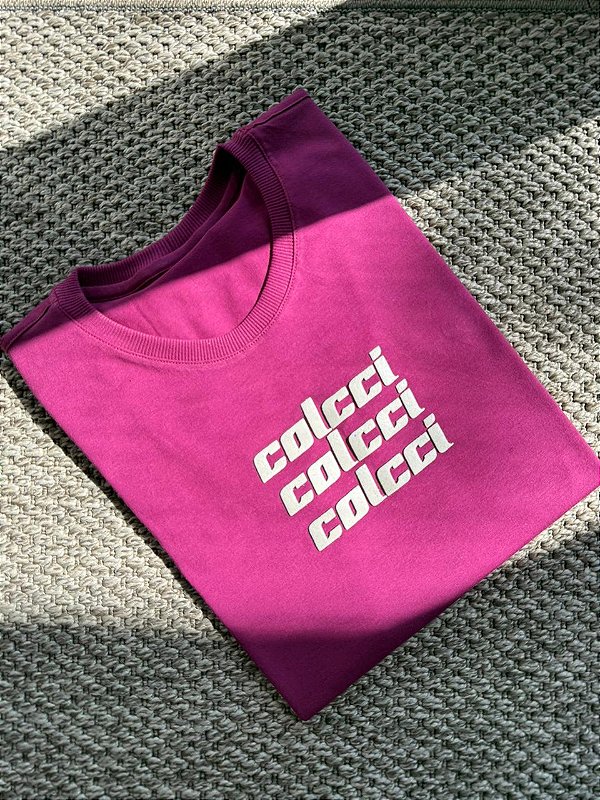 T-SHIRT COLCCI COLCCI COLCCI C/ GLITER - FRUTA SILVESTRE