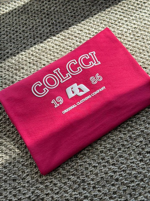 T-SHIRT COLCCI ORIGINAL 1986 - ROSA PINK