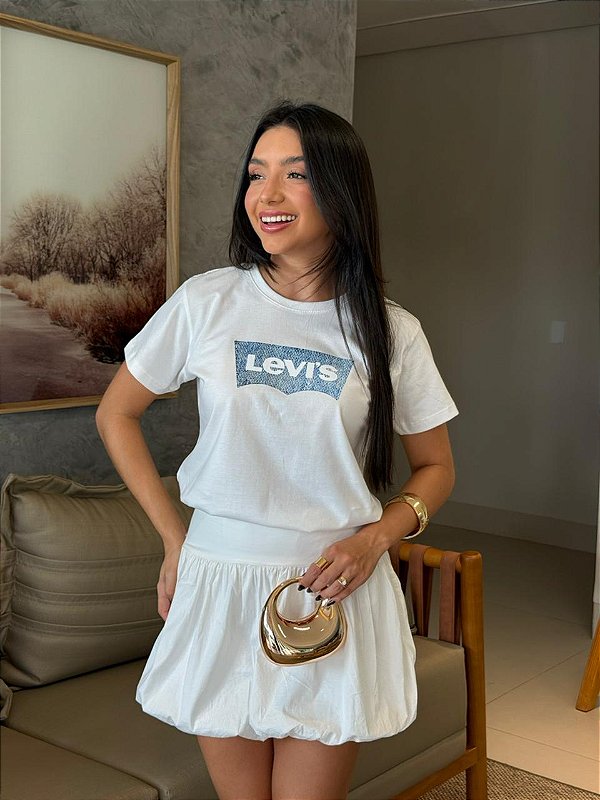 T-SHIRT DTF LEVI´S - OFF WHITE