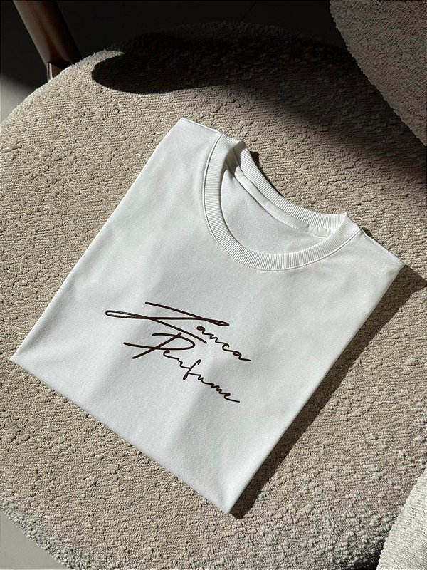T-SHIRT LANÇA PERFUME (MARROM) - OFF WHITE