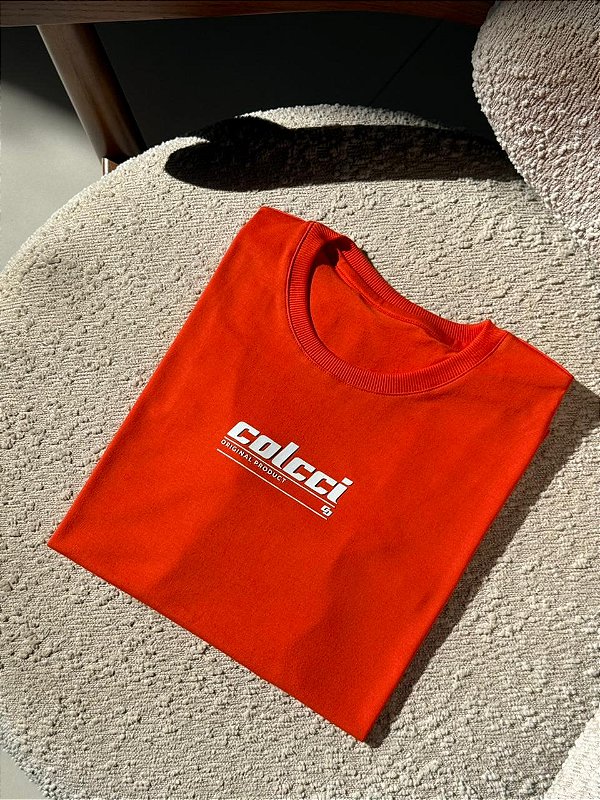 T-SHIRT COLCCI ORIGINAL - LARANJA