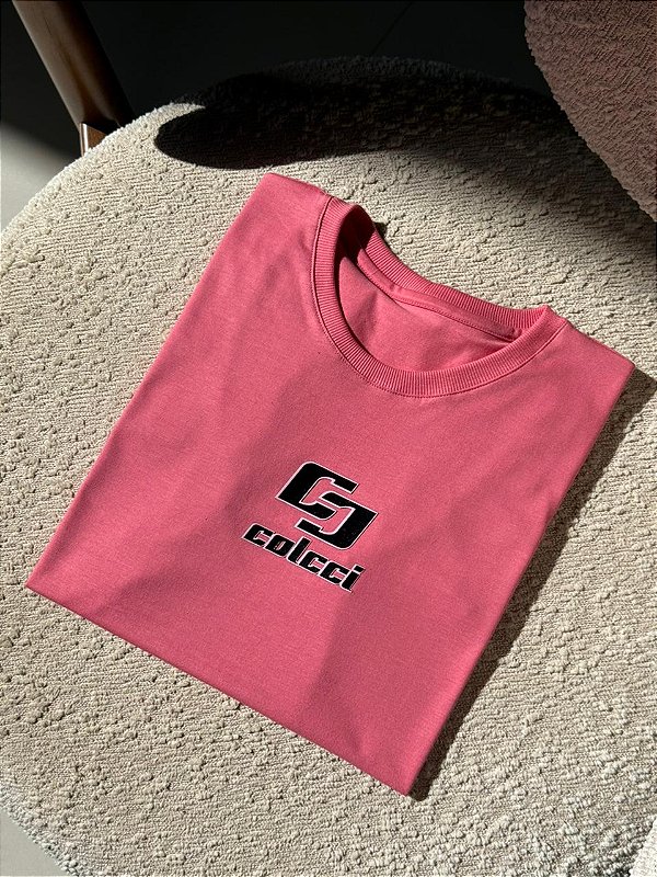 T-SHIRT COLCCI (ALTO RELEVO) - CORAL