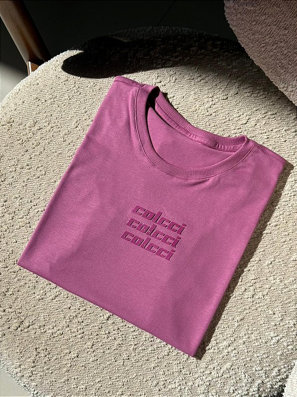 T-SHIRT COLCCI COLCCI COLCCI - ROXO MAGIC