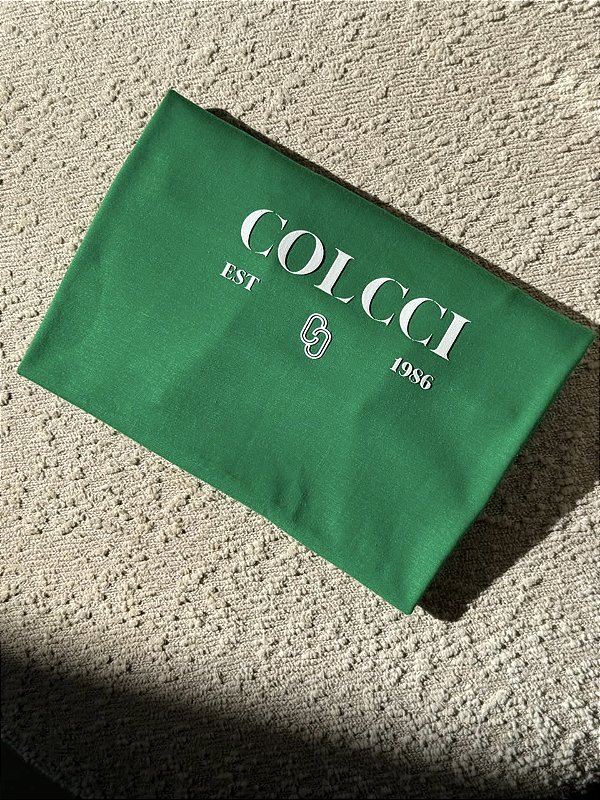 T-SHIRT COLCCI EST. 1986 - VERDE BANDEIRA