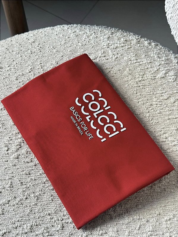 T-SHIRT COLCCI BASICS FOR LIFE - VERMELHO FERRARI