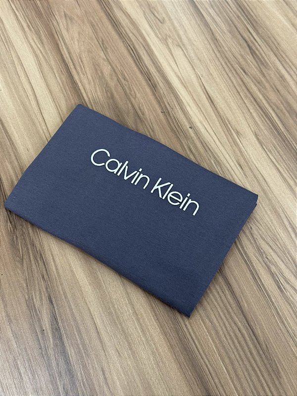 T-SHIRT CALVIN KLEIN - CINZA ARDÓSIA